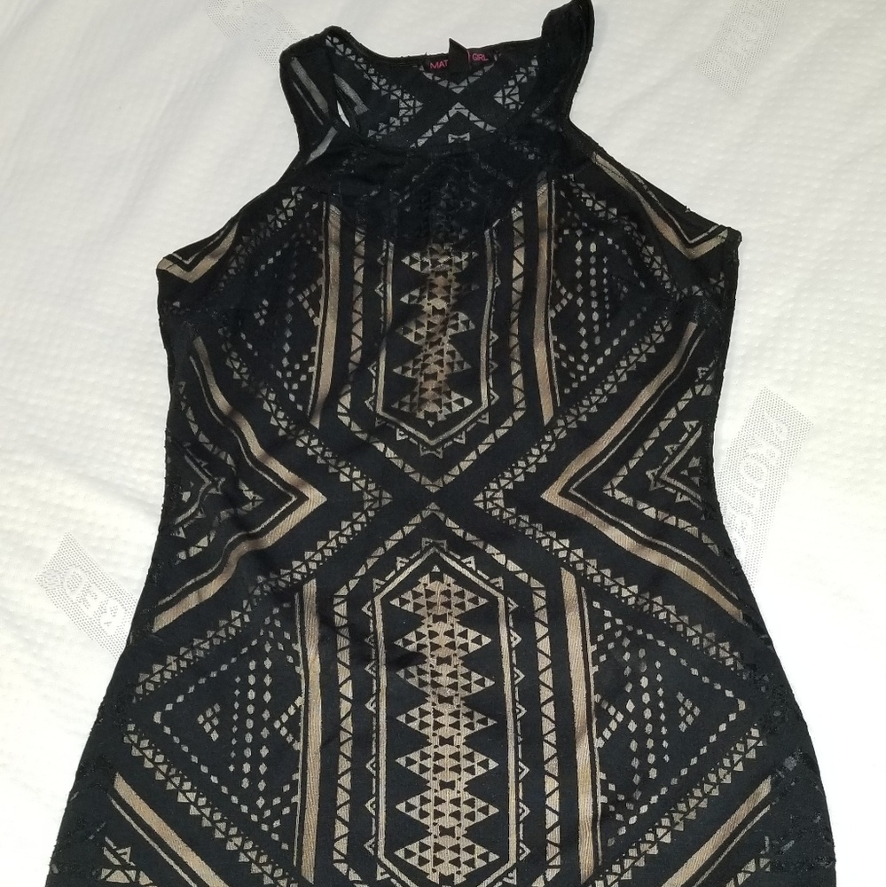 Casual knee length dress